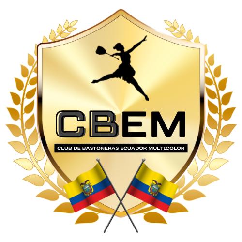 LOGOTIPO CBEM - Club de Bastoneras Ecuador Multicolor